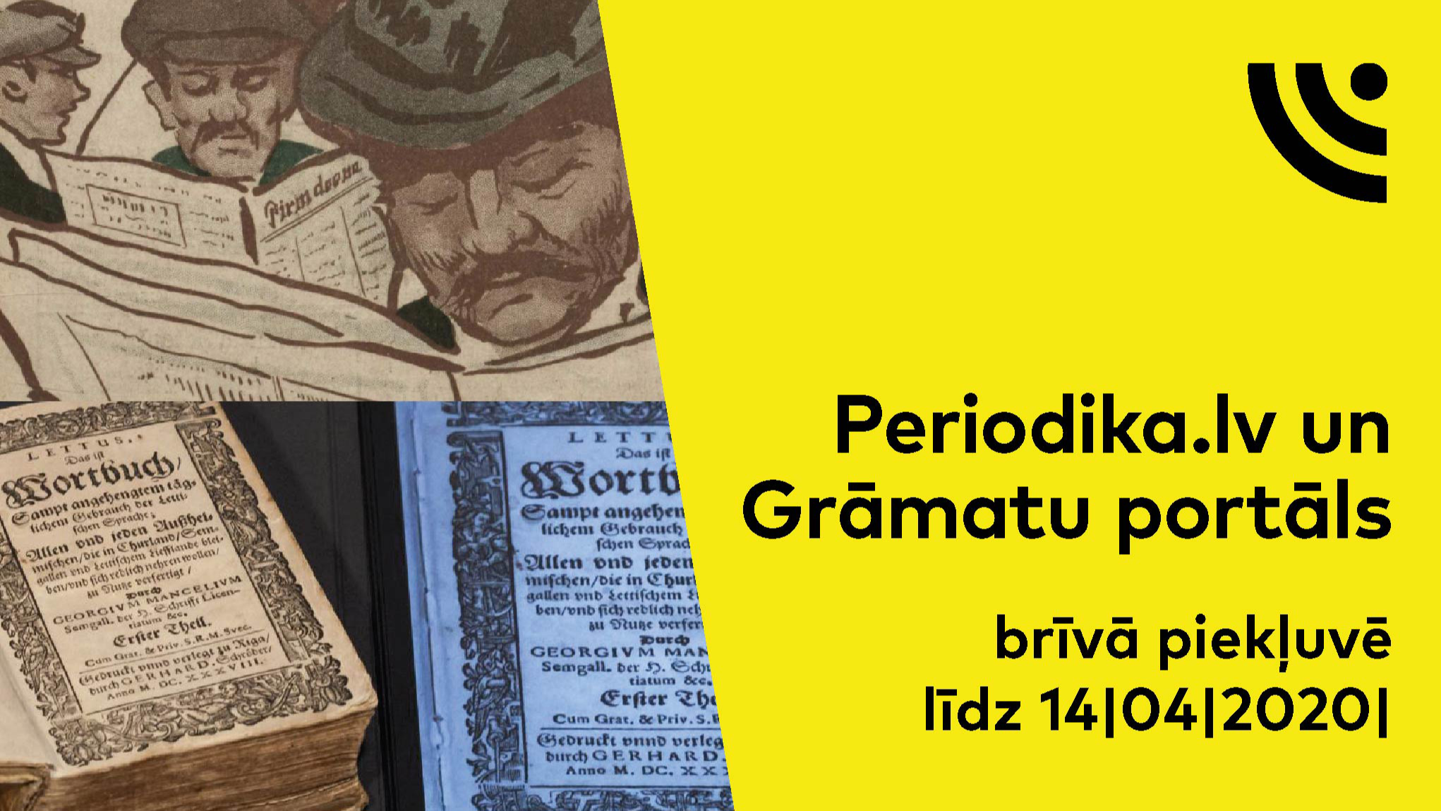 Digitālās bibliotēkas grāmatu un periodikas portāls – brīvā piekļuvē