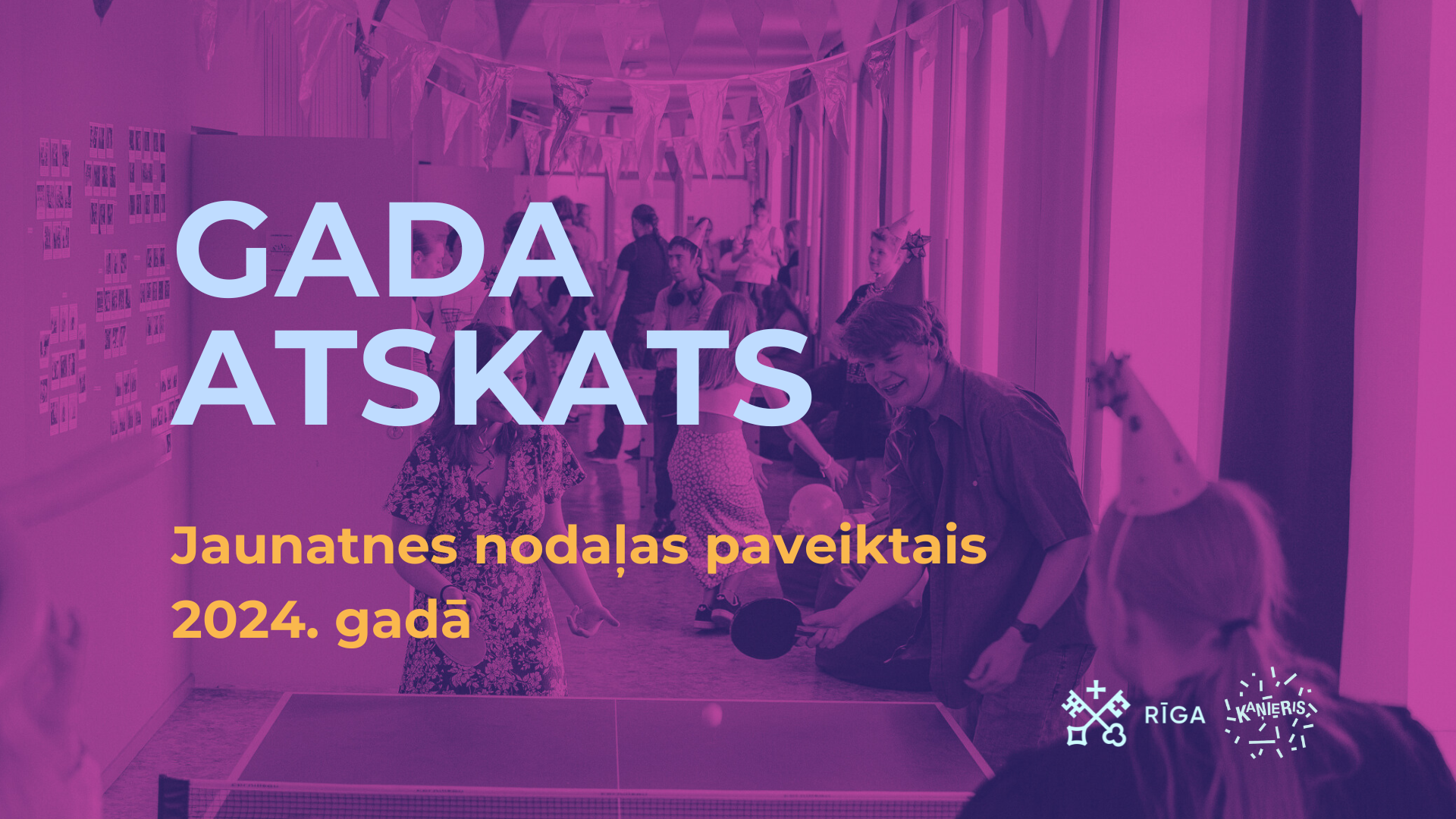 Rīgas sniegtais atbalsts jaunatnes nozarei 2024. gadā