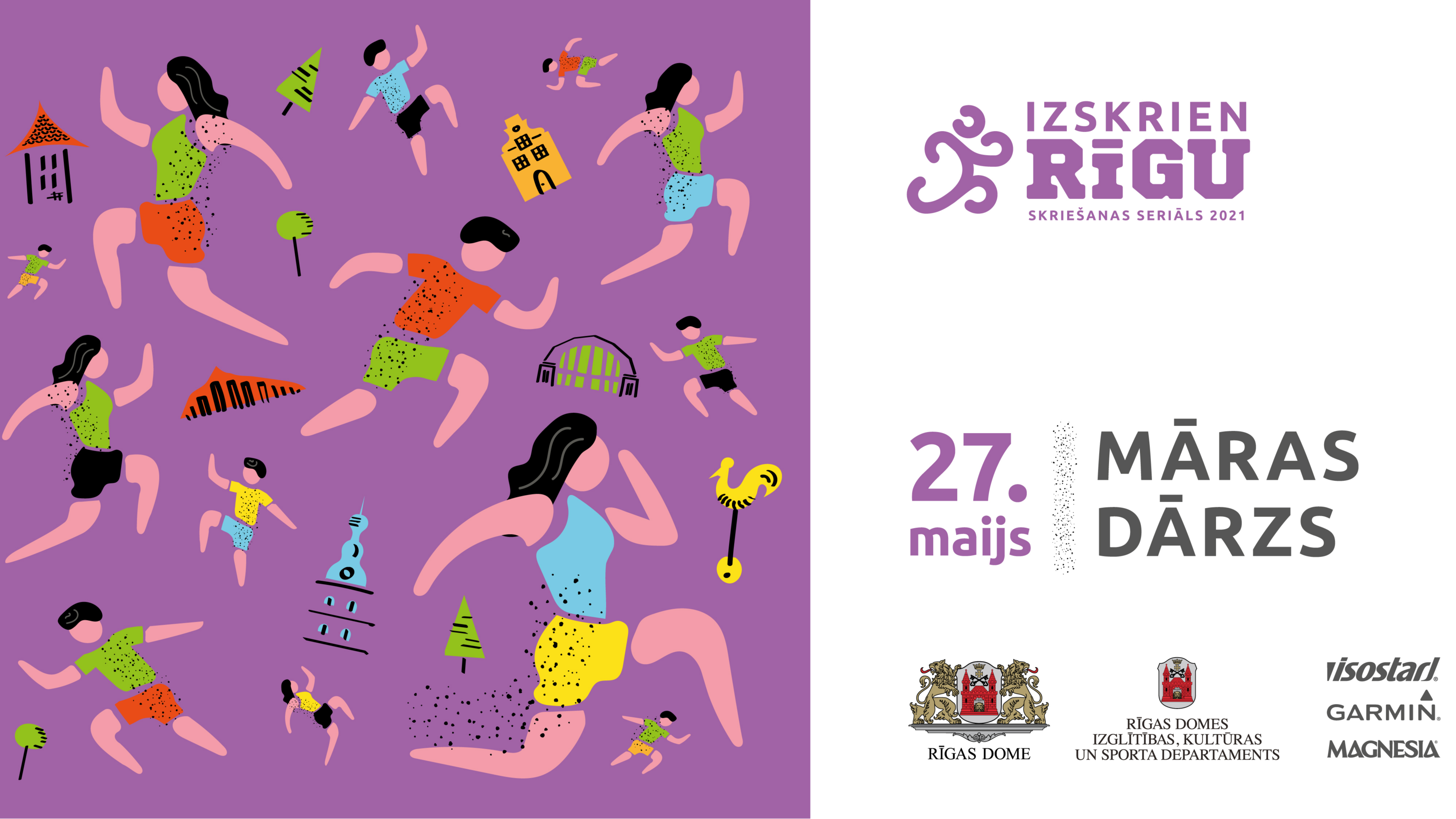 “Izskrien Rīgu” treniņi kopā ar Serjoginu pie Māras dīķa sāksies 27. maijā 