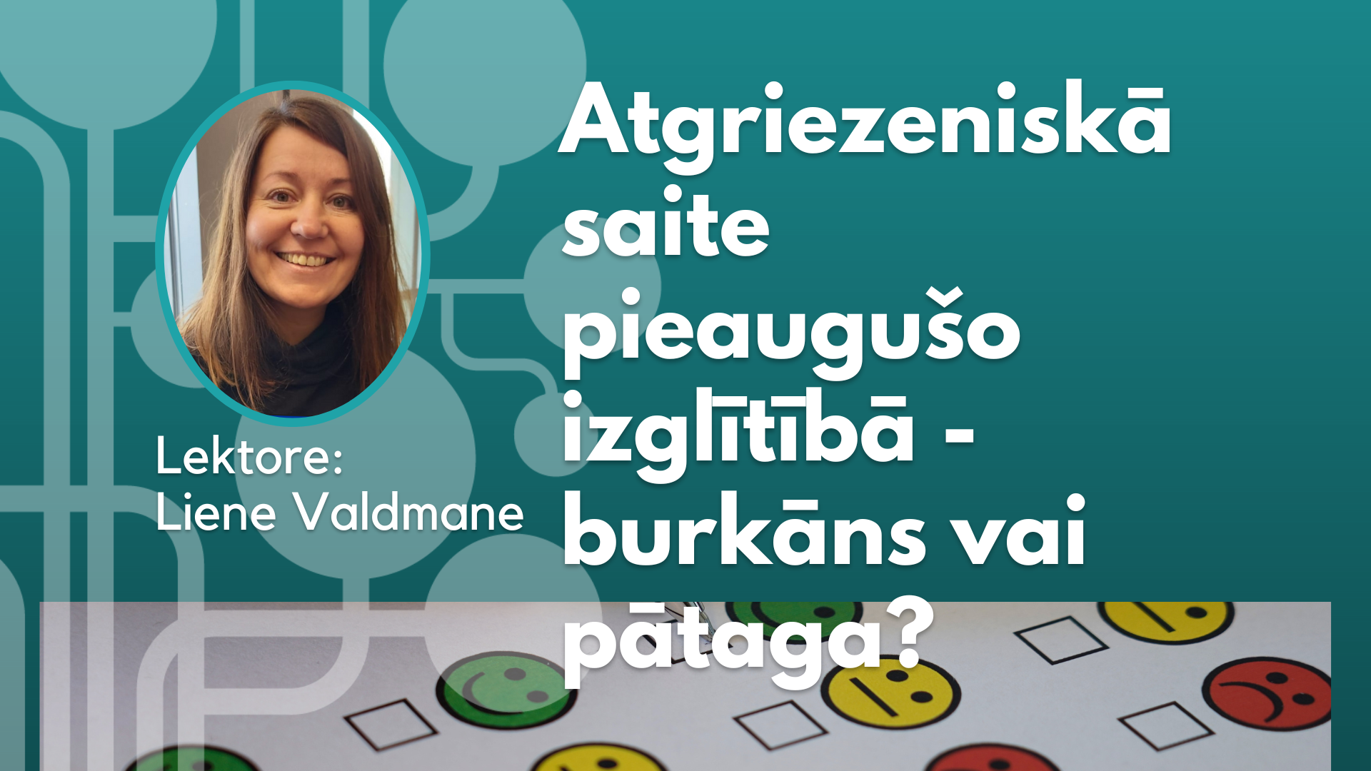 Aicinām noskatīties vebināru par atgriezenisko saiti pieaugušo izglītībā 