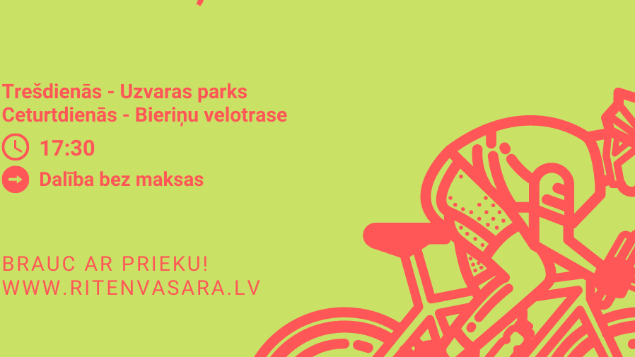 Notiks ikgadējais velosacensību seriāls “Riteņvasara 2022”