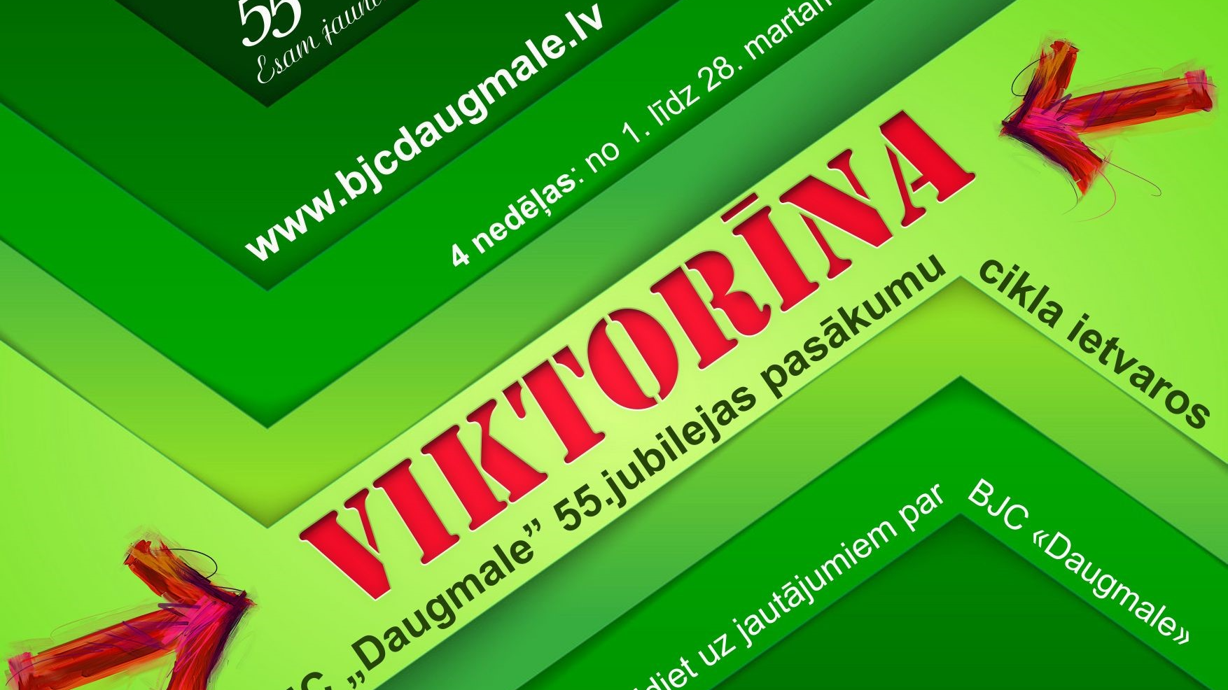 Viktorīna – Bērnu un jauniešu centram “Daugmale” 55
