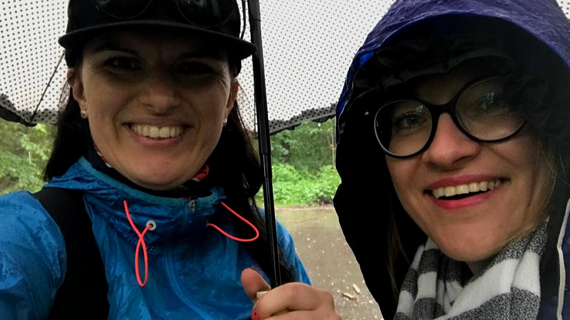 Dažus #forfun projekta soļotājus neaptur ne zibens, ne pērkons