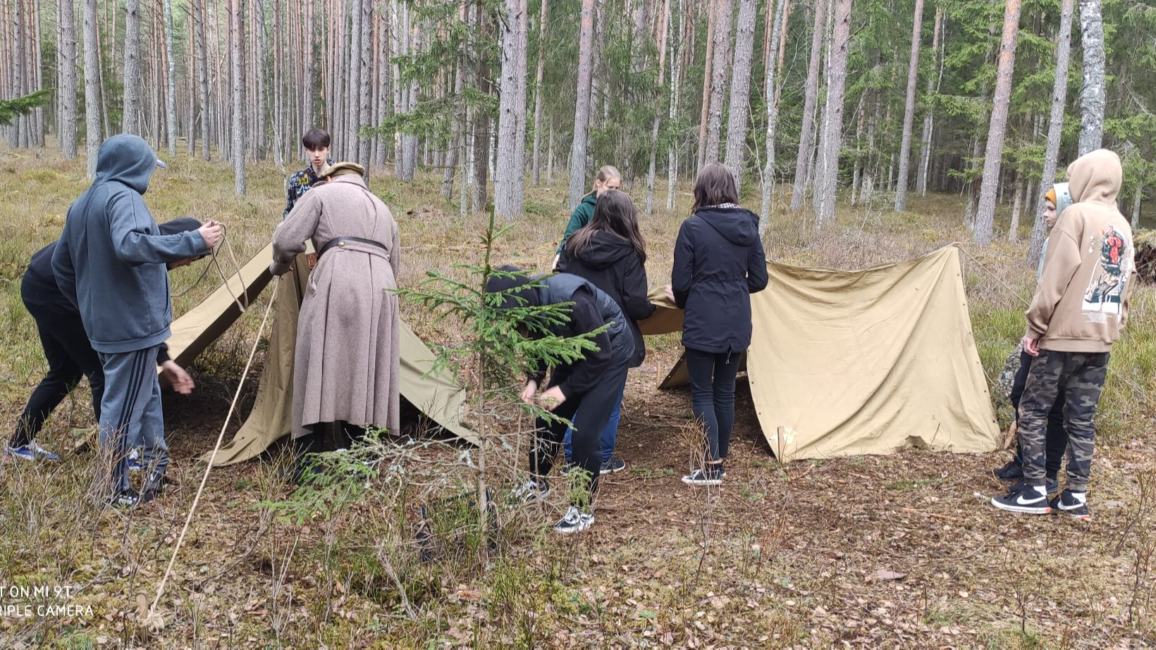 Interaktīvi izglītojoša nodarbība „Izlūku gaitās”  