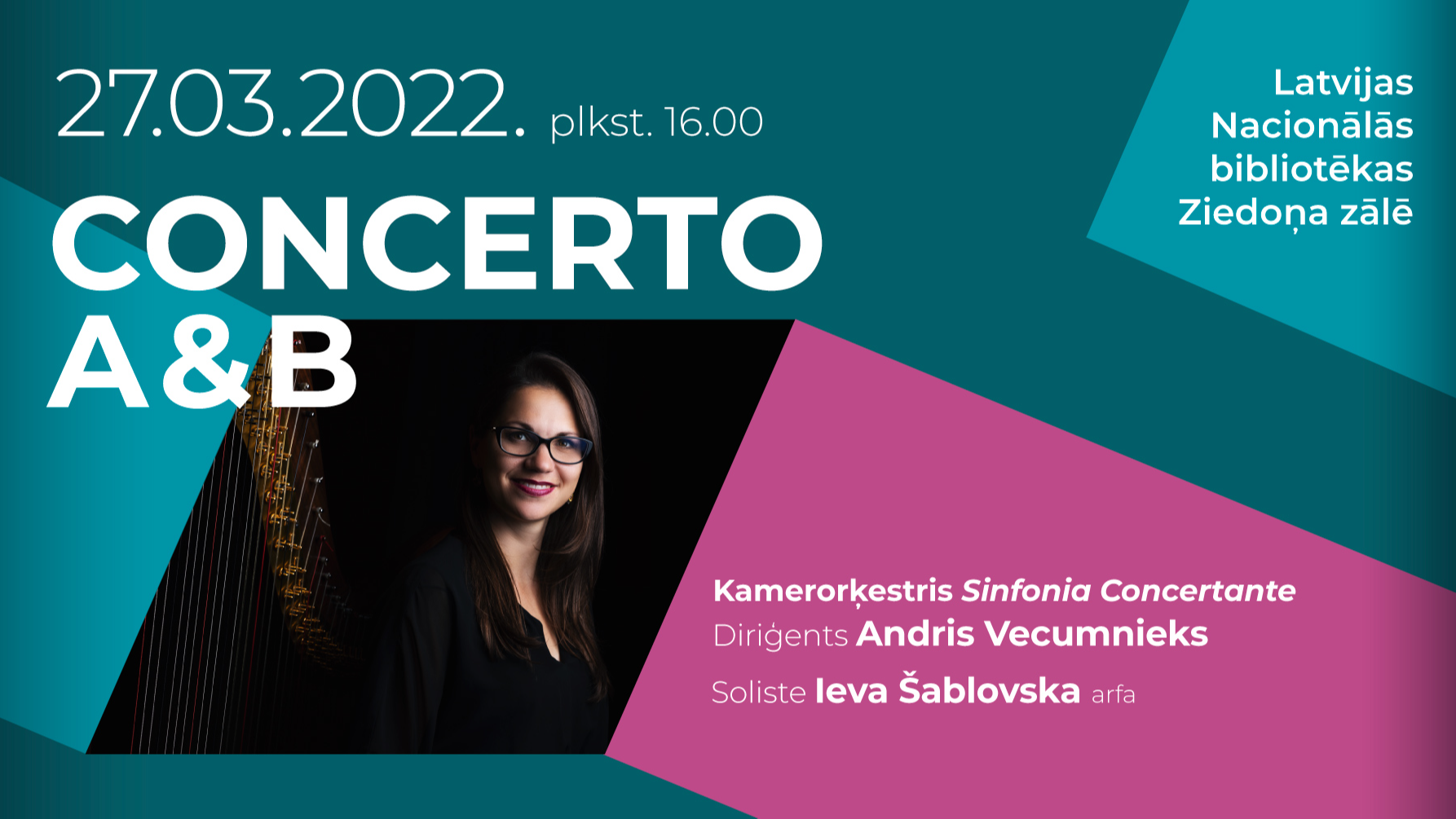 Kamerorķestris “Sinfonia Concertante” sāk jaunu koncertciklu “Concerto A līdz Z”