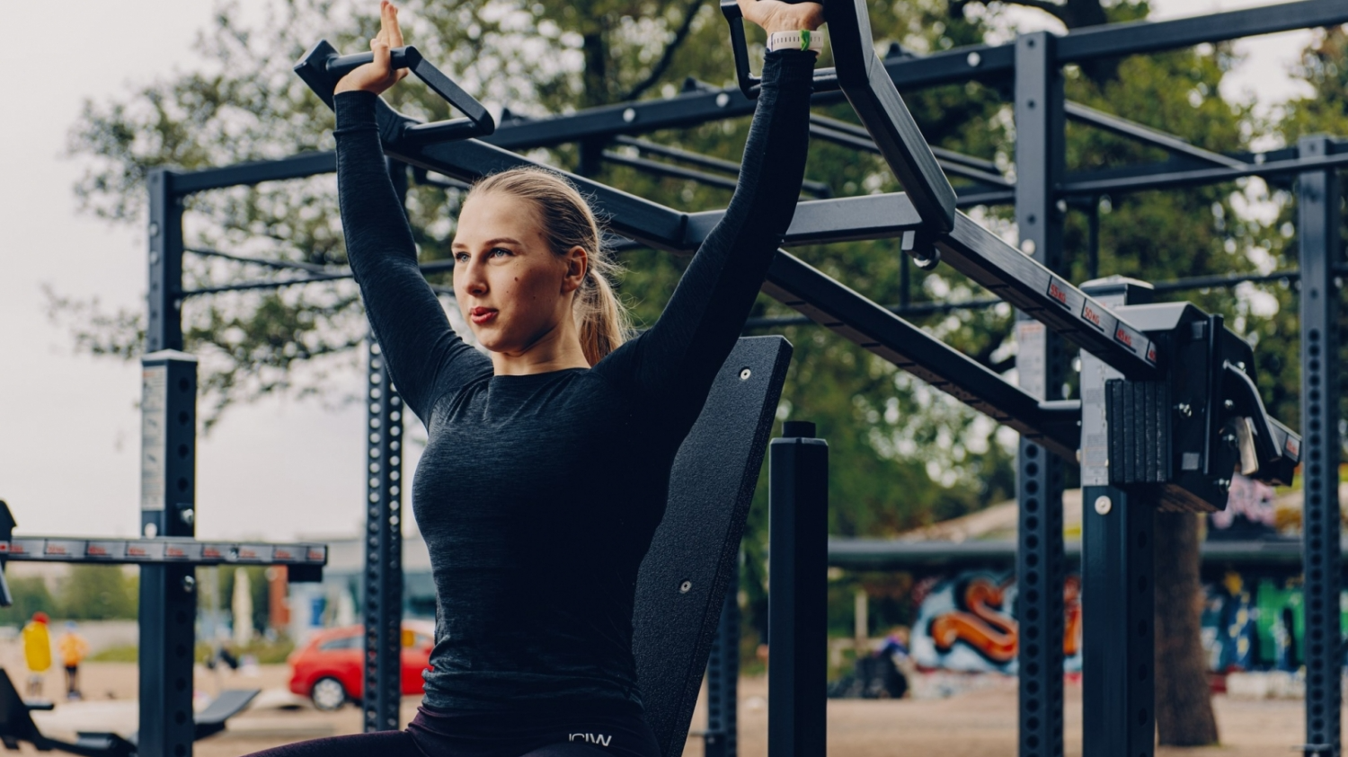 Anniņmuižas parkā varēs izmēģināt jaunus āra trenažierus