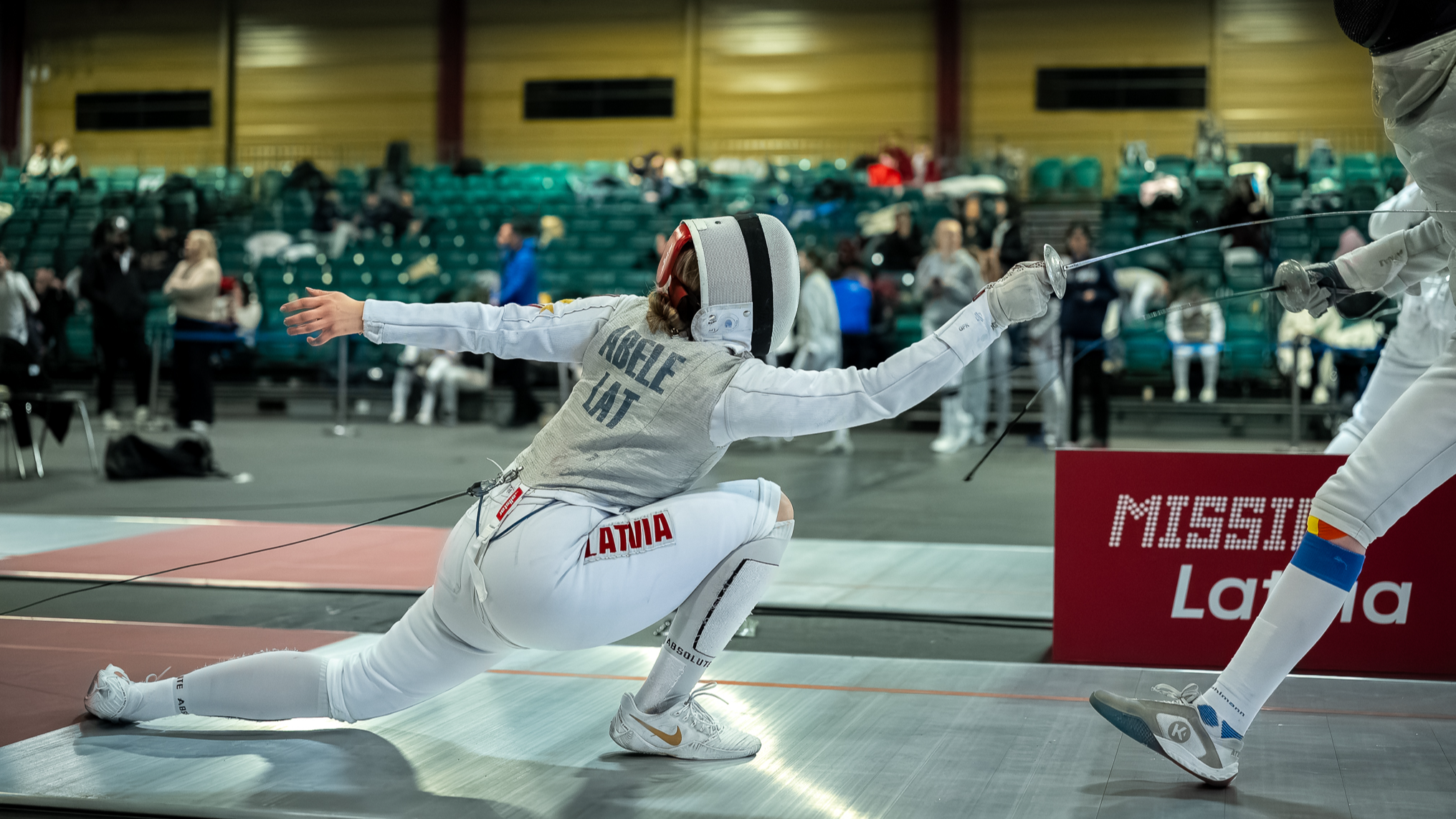 Rīgā aizvadīts EFC Eiropas Kausa posms kadetiem (U17) paukošanā ar floreti 