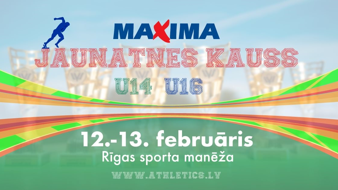 Divu dienu garumā Rīgā notiks “Maxima jaunatnes kauss vieglatlētikā”