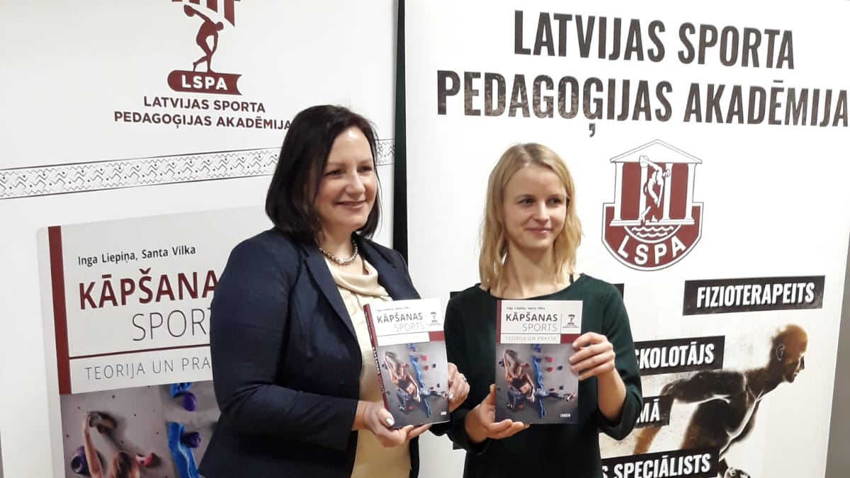 Iznākusi grāmata „Kāpšanas sports. Teorija un prakse”
