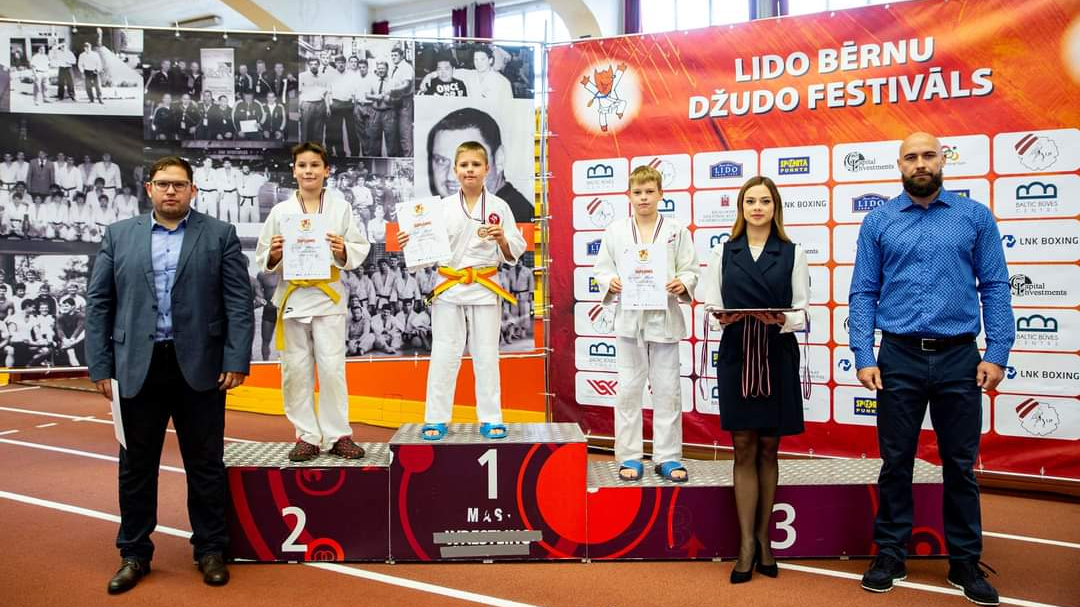 Noslēdzies ikgadējais LIDO bērnu džudo festivāls veltīts Venta Čakstiņa piemiņai