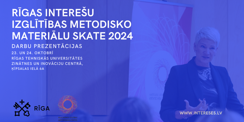Rīgas interešu izglītības metodisko materiālu skatē notiks pedagogu darbu prezentācijas
