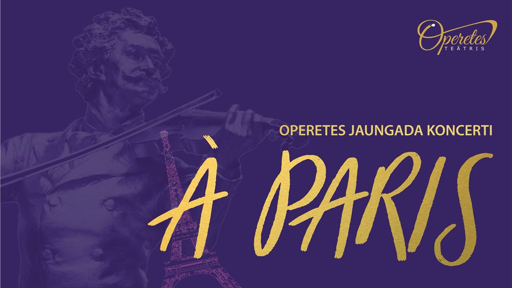 Operetes Jaungada koncertos à Paris mirdzēs franču šarms un pasaulslavenu operešu pērles