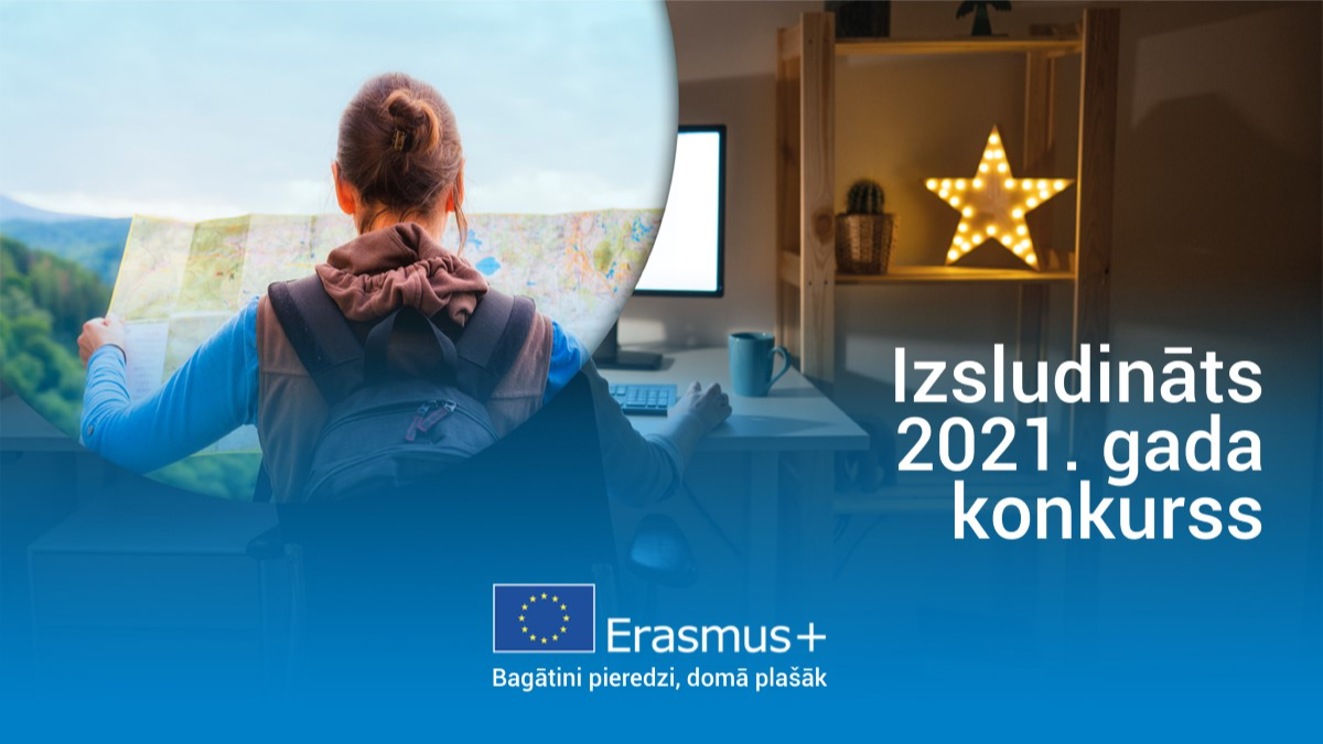 Izsludināts pirmais konkurss Erasmus+ programmas jaunajā periodā