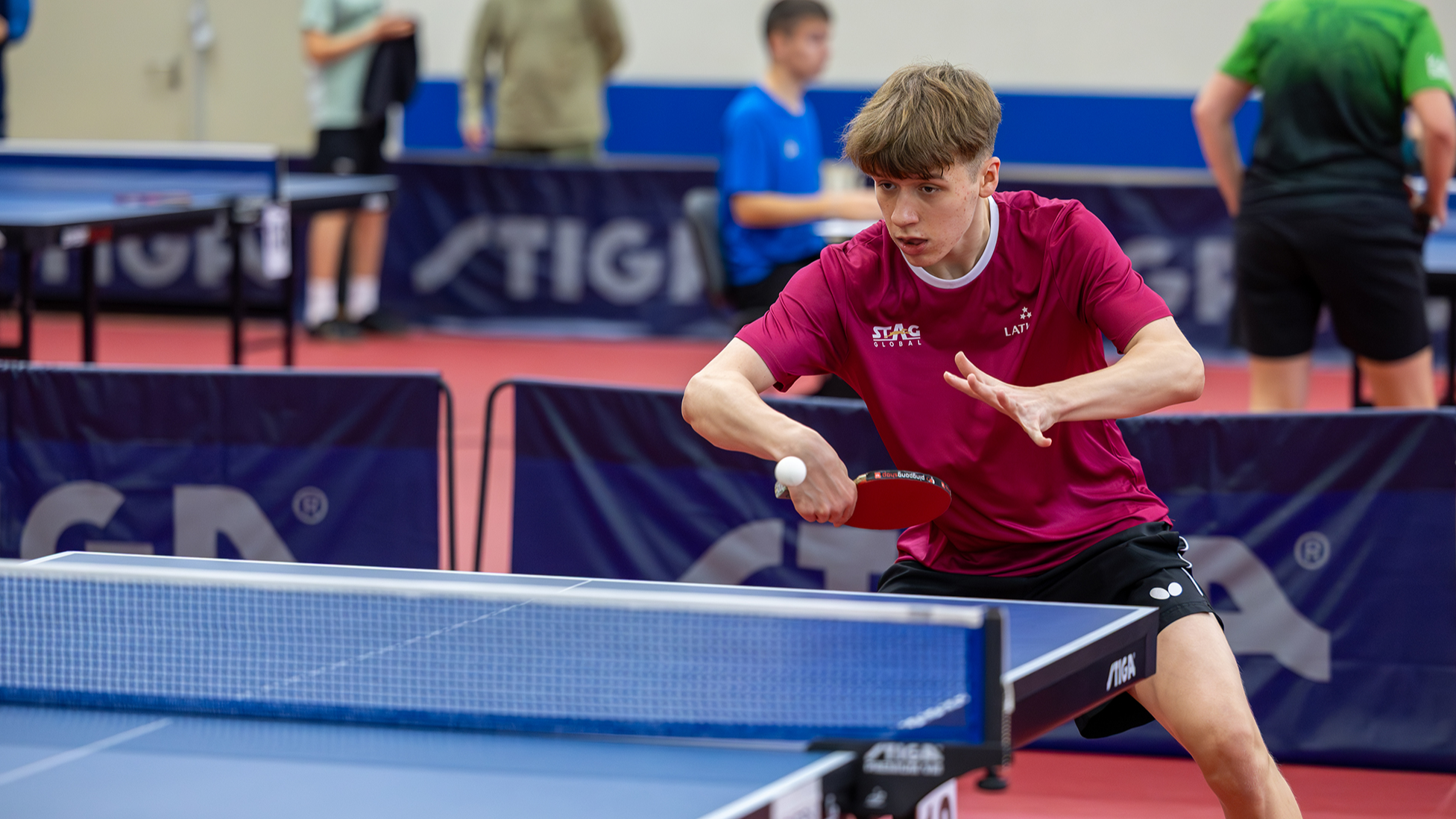 Latvijai medaļas visās vecuma grupās jauniešu galda tenisa sacensībās “Rīgas domes kausa izcīņa 2025”
