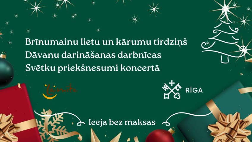 Ziemassvētku tirdziņš “Satikšanās 12. mēnesī”