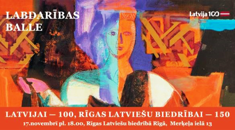  Rīgas Latviešu biedrībā norisināsies tradicionālā Labdarības balle