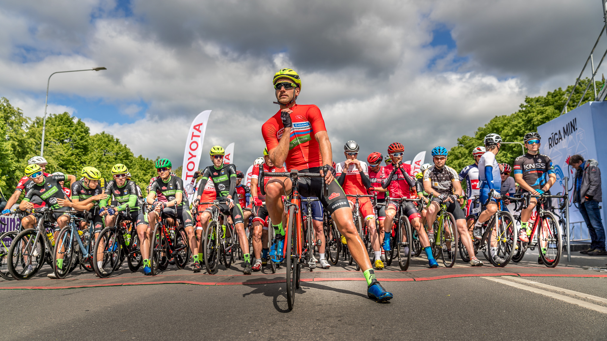 3000 velomīļu bauda “Toyota” Rīgas velomaratonu 