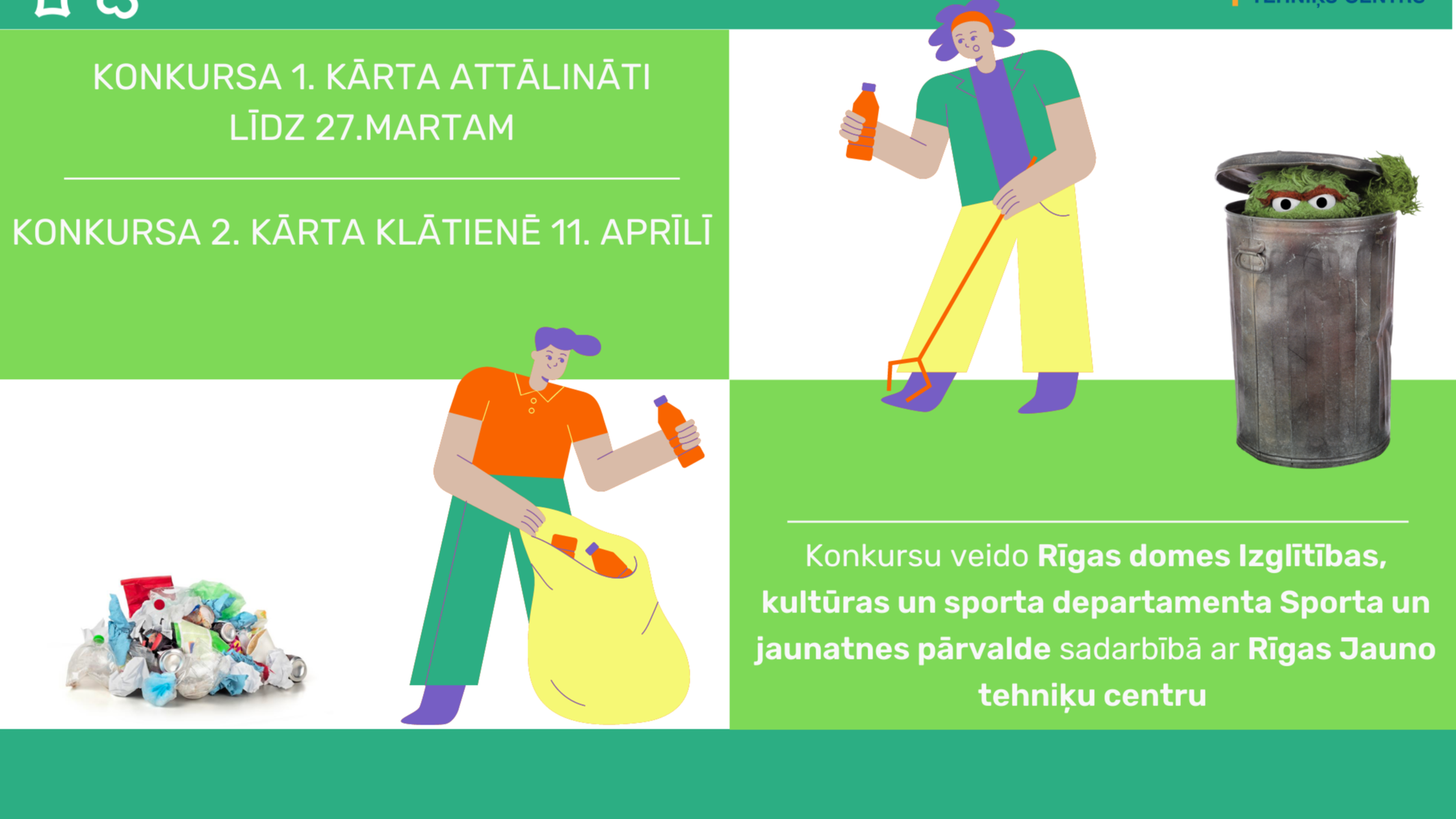 Skolēnus aicina piedalīties vides izziņas konkursā "Kas paliek pēc manis?"
