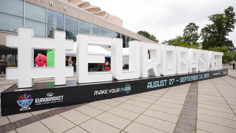 Rīgā sāksies FIBA EuroBasket 2025 – vērienīgi basketbola svētki ar īpašu pilsētvides noformējumu un papildu drošības pasākumiem