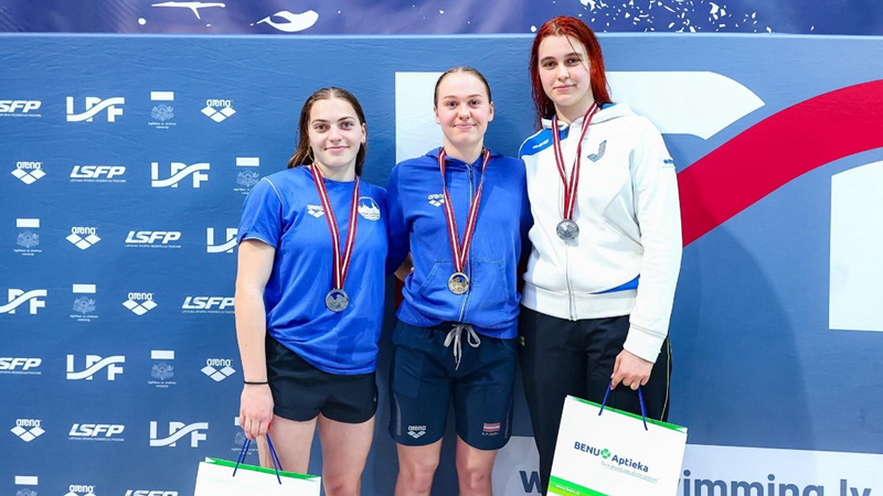 Noslēdzies 99. Latvijas atklātais čempionāts peldēšanā