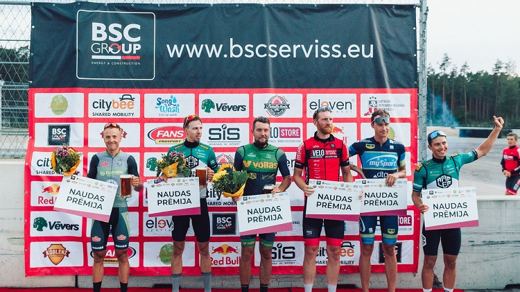 LK posmā "ELEVEN-SPORTSWEAR" 70km grupas braucienā Biķerniekos uzvar Bogdanovičs