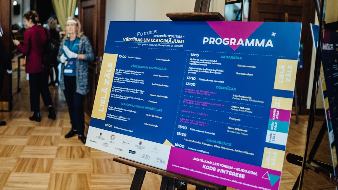 Foruma “Interešu izglītība – vērtības un izaicinājumi” intervijas ar 12 brīnišķīgām personībām