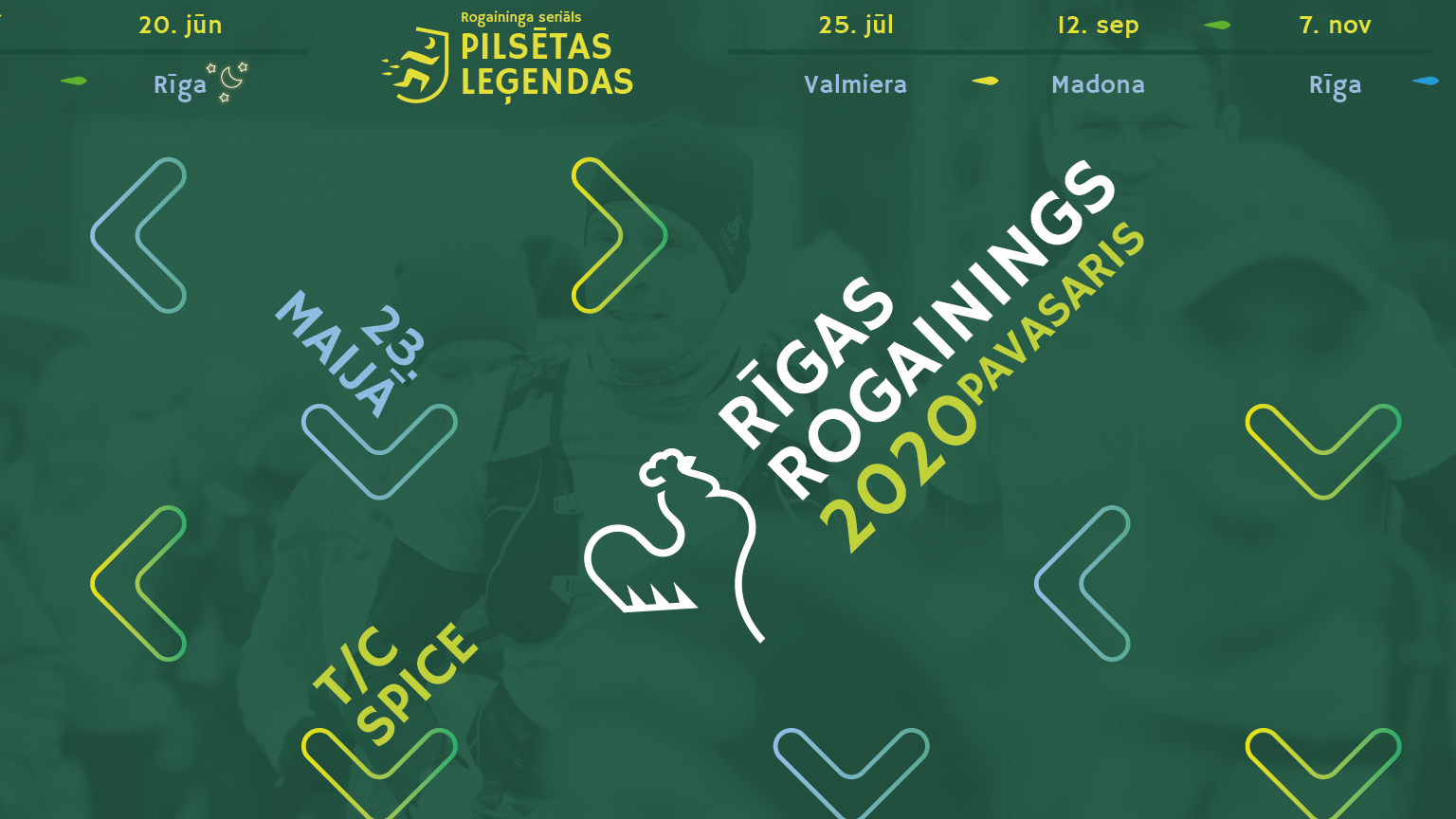 PASĀKUMS PĀRCELTS: RĪGAS ROGAININGS NOTIKS 23. MAIJĀ