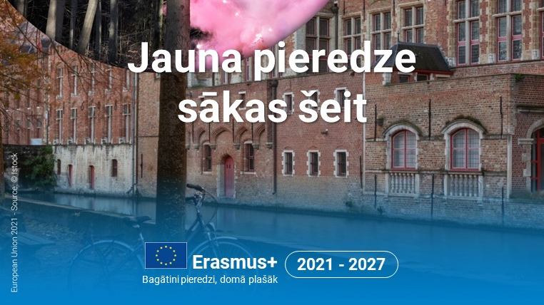 Izsludināts 2022. gada Erasmus+ projektu pieteikumu konkurss 