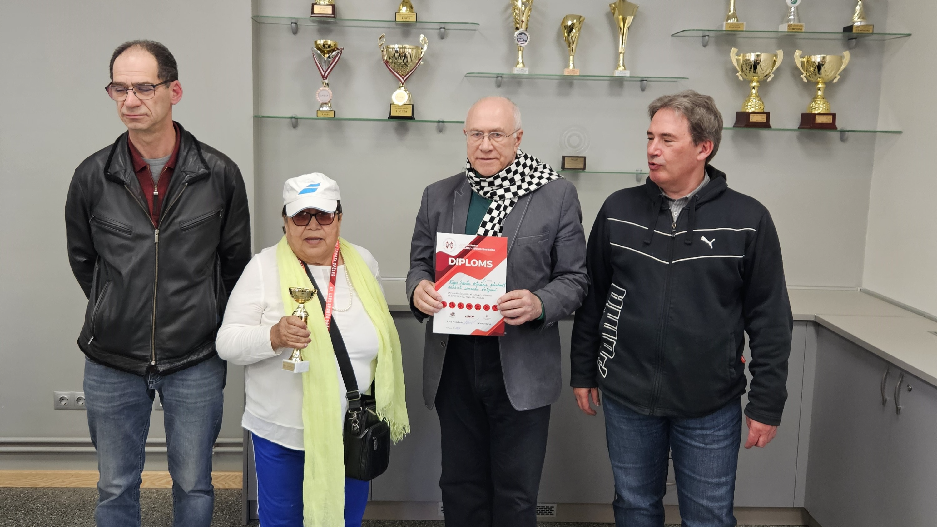 Rīgas komandas foto pēc sacensībām