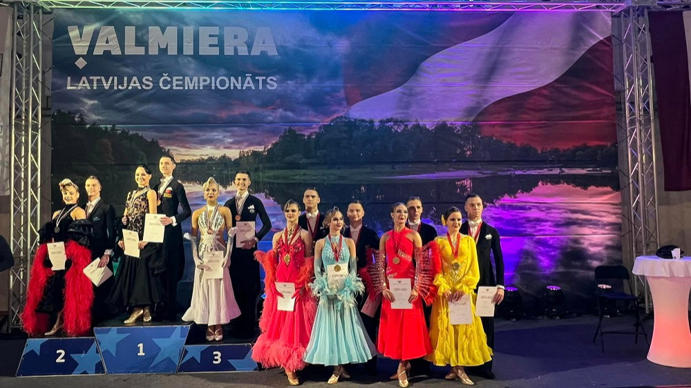 Pasaules čempionāta finālisti uzvar Latvijas čempionātā ST dejās Valmierā, panākumi rīdziniekiem 