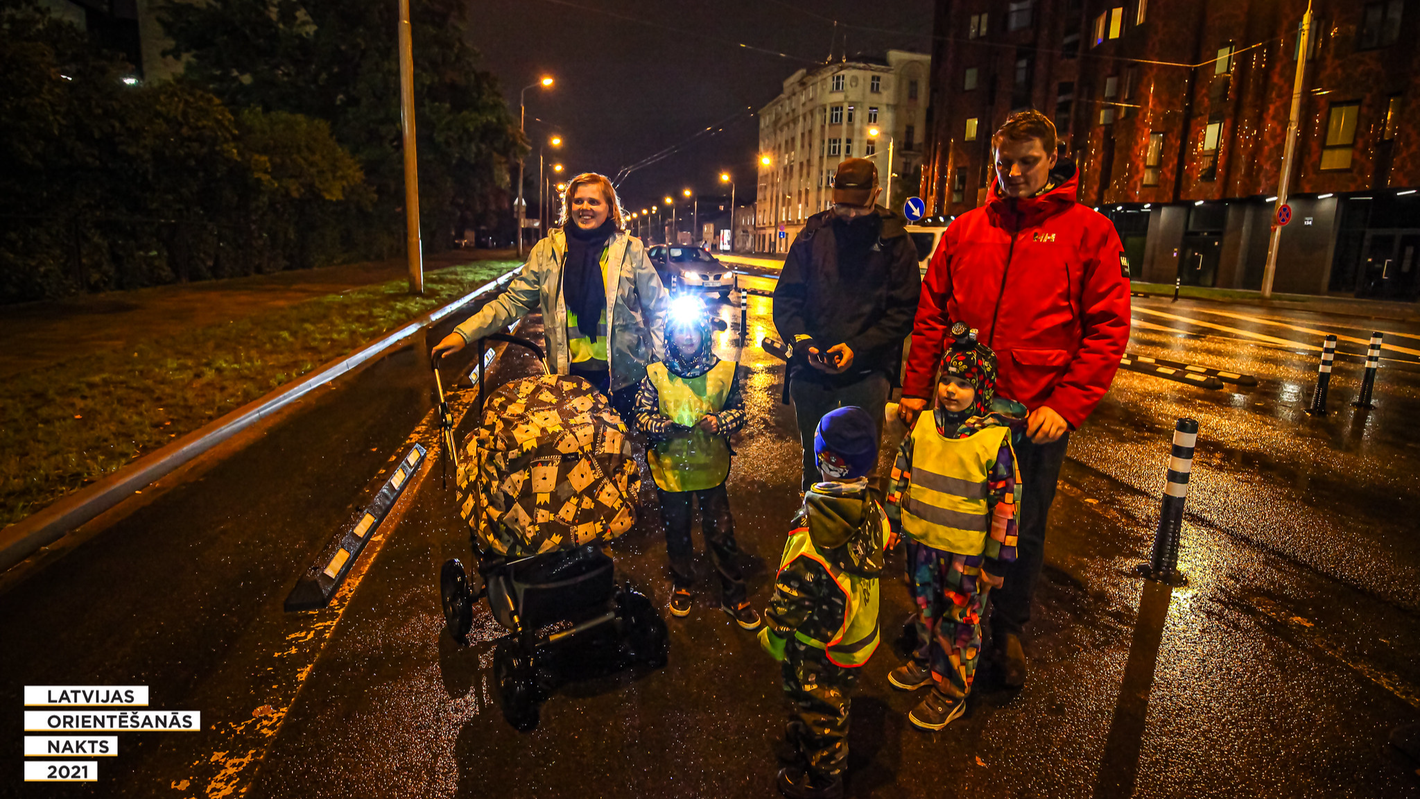 15. pilsētās aizvadīta Latvijas Orientēšanās nakts