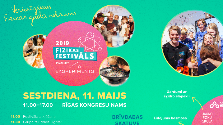 Baltijā lielākais fizikas festivāls piedāvās daudzpusīgu programmu 