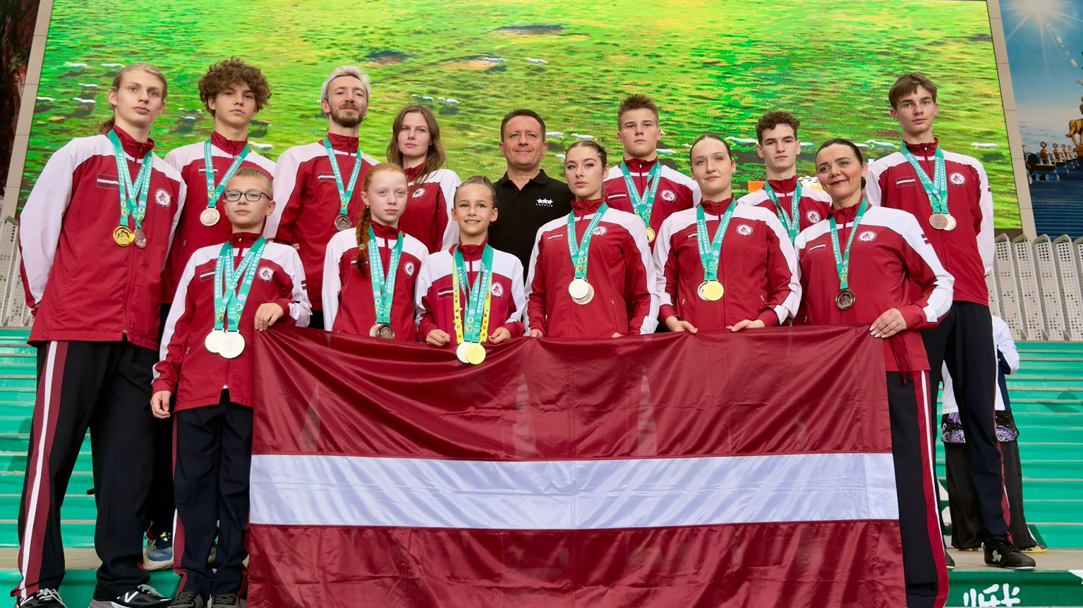 Latvijas izlases panākumi 10. Pasaules u-šu (kungfu) čempionātā