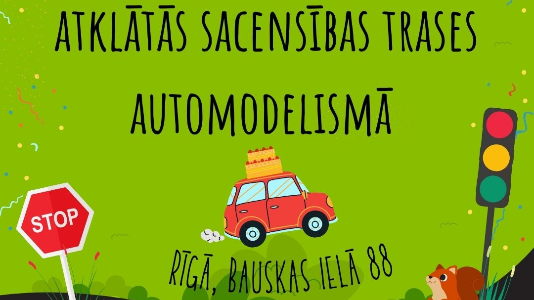 Aicina piedalīties atklātās sacensībās trases automodelismā