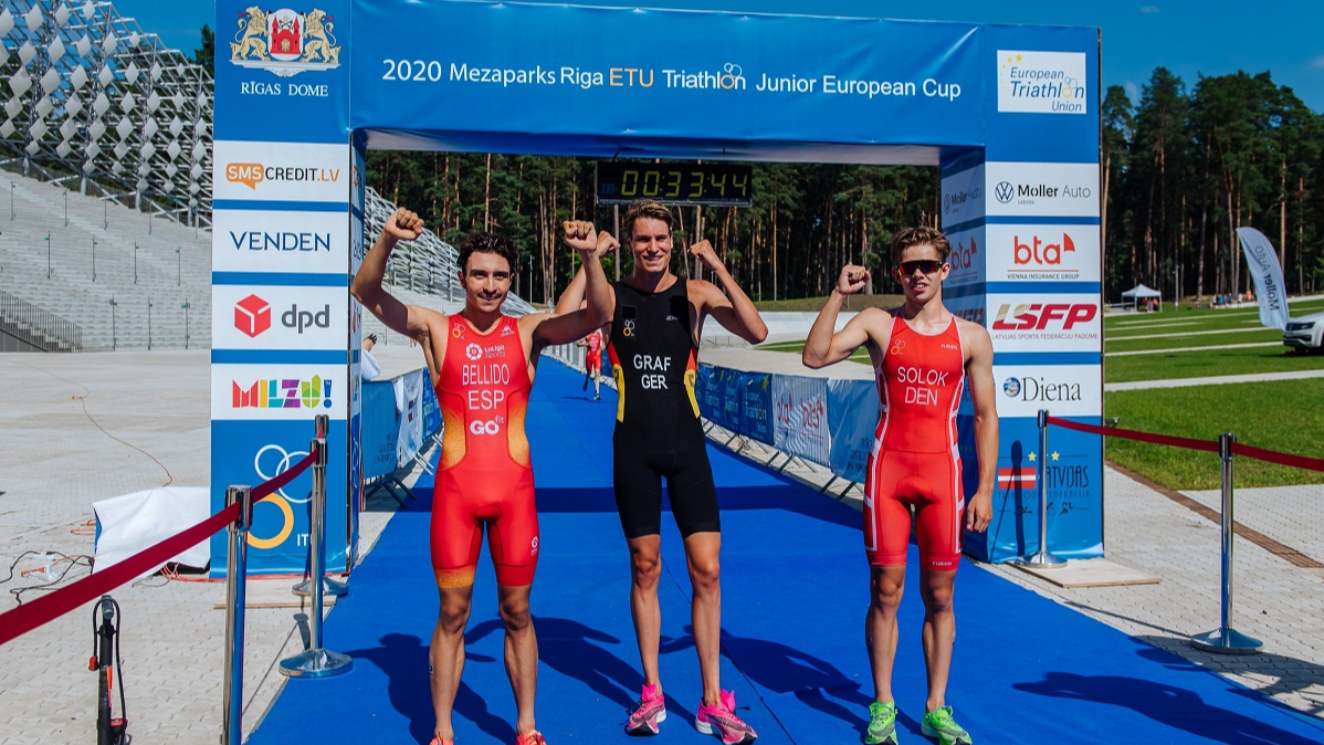 Mežaparkā ar vairāku Olimpisko spēļu dalībniecēm aizvadīts Eiropas kauss un Baltija čempionāts triatlonā 