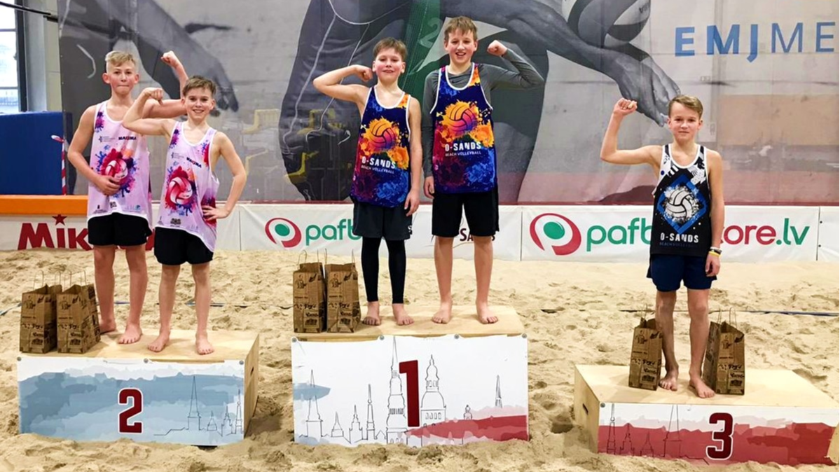 O-SANDS Jauniešu kauss – U14 2.posms rezultāti