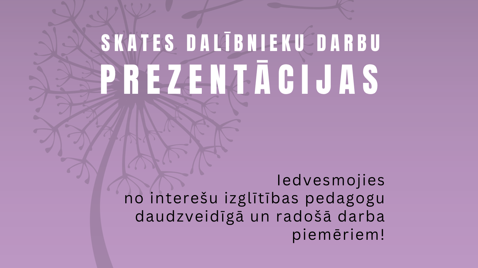 Rīgas interešu izglītības metodisko materiālu skatē 2025 notiks dalībnieku darbu prezentācijas