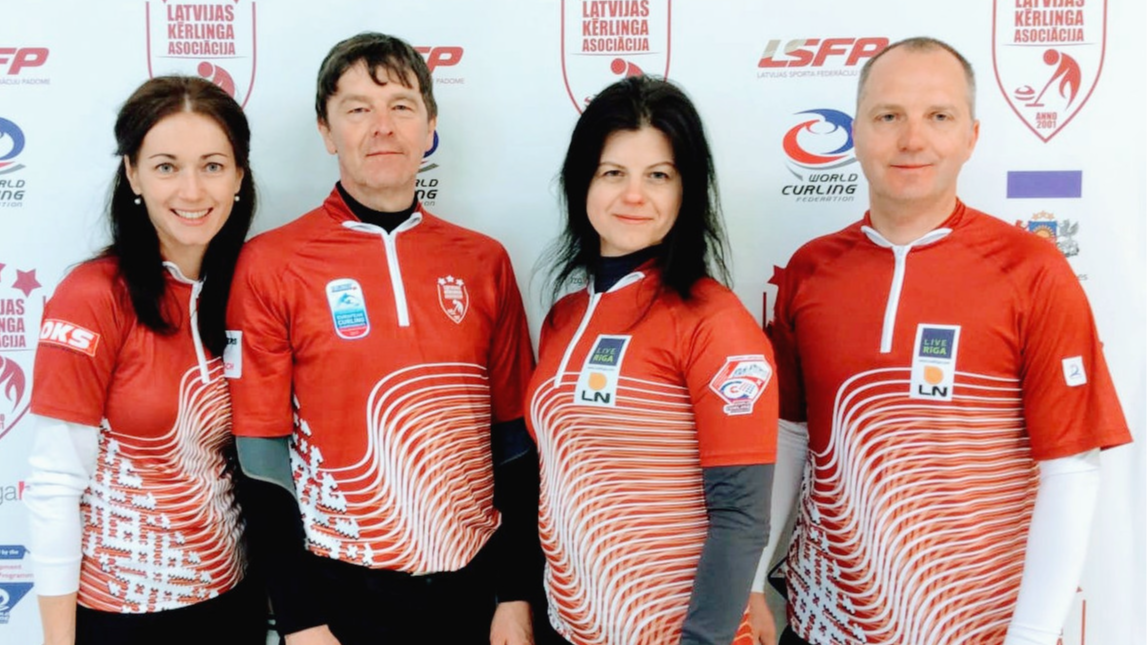 Latvijas jauktā kērlinga izlase dodas uz pasaules čempionātu