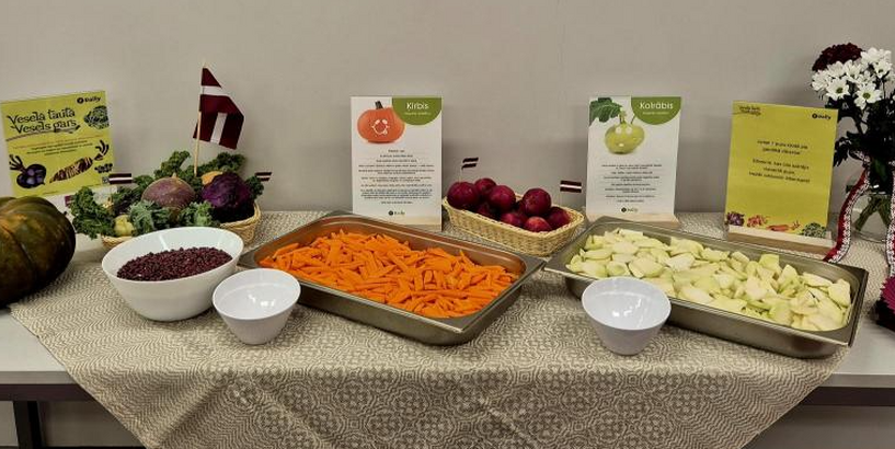 Saldvielas bērna uzturā: profesionāla diskusija Rīgas izglītības iestāžu medmāsām