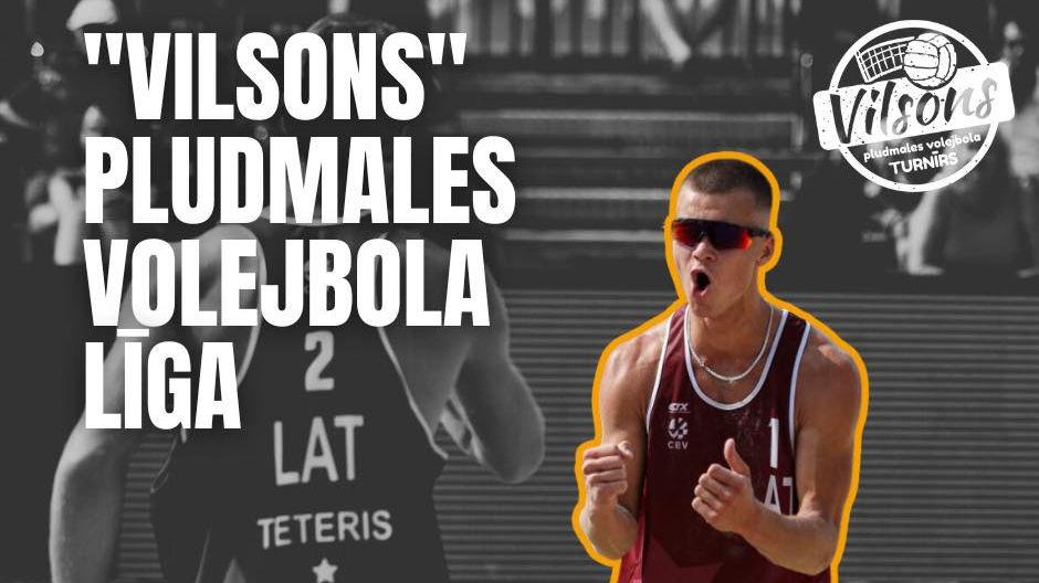 Septembra beigās sāksies “Vilsons” pludmales volejbola līga