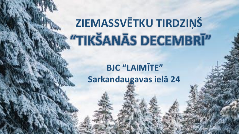 Bērnu un jauniešu centrā "Laimīte" Ziemassvētku tirdziņš 2019