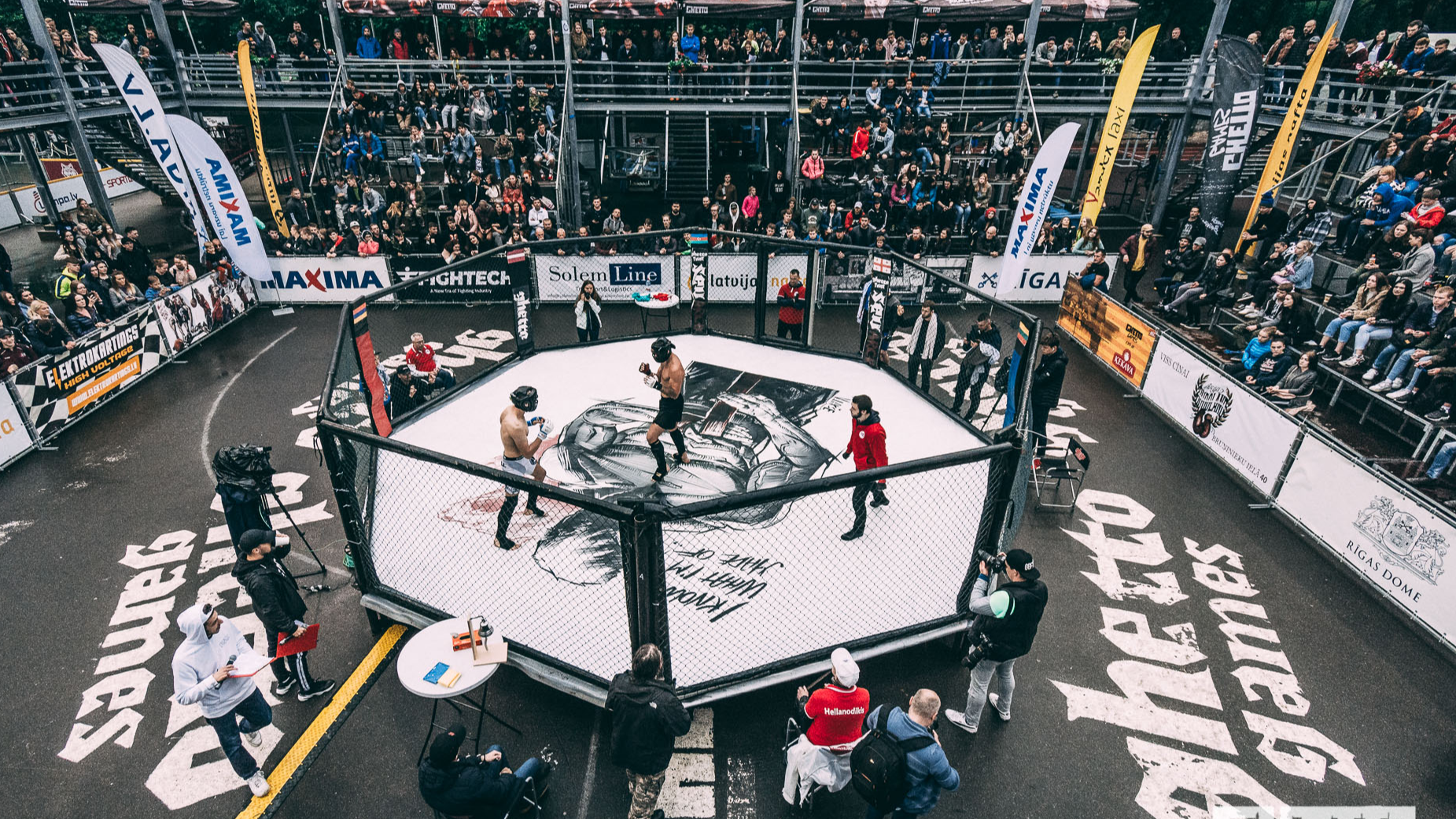 Aizvadīts pirmais “Ghetto Fight” posms 