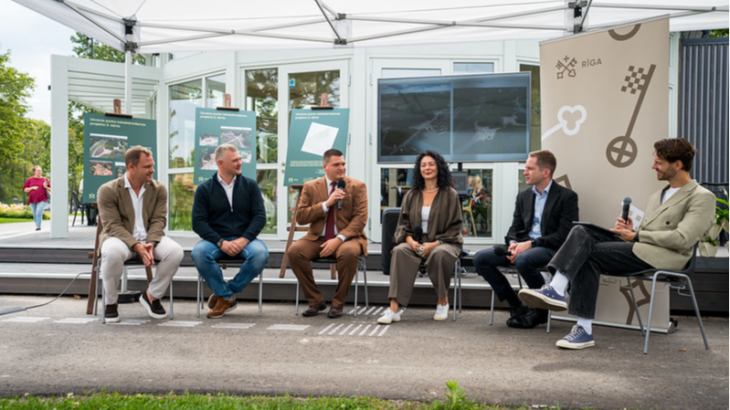 Rīdziniekiem atklāta Uzvaras parka sportiskā zona