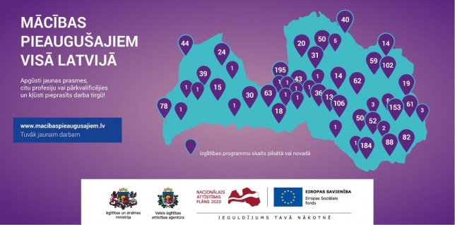 Noslēgusies pieteikšanās pirmā kārta projektam ”Nodarbināto personu profesionālās kompetences pilnveide”