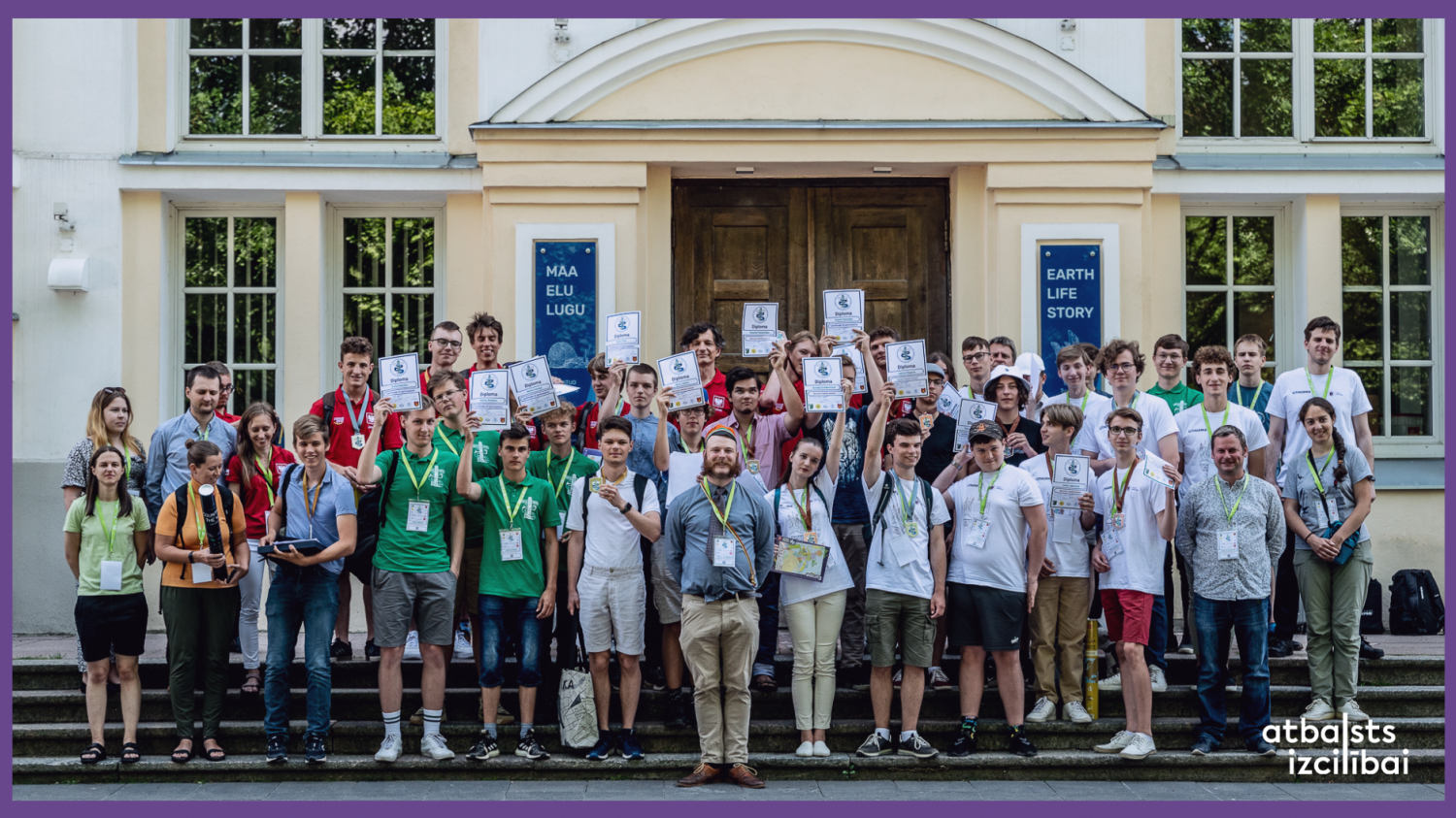 Latvijas izlase gūst pilnu medaļu komplektu Baltijas ģeogrāfijas 9. olimpiādē