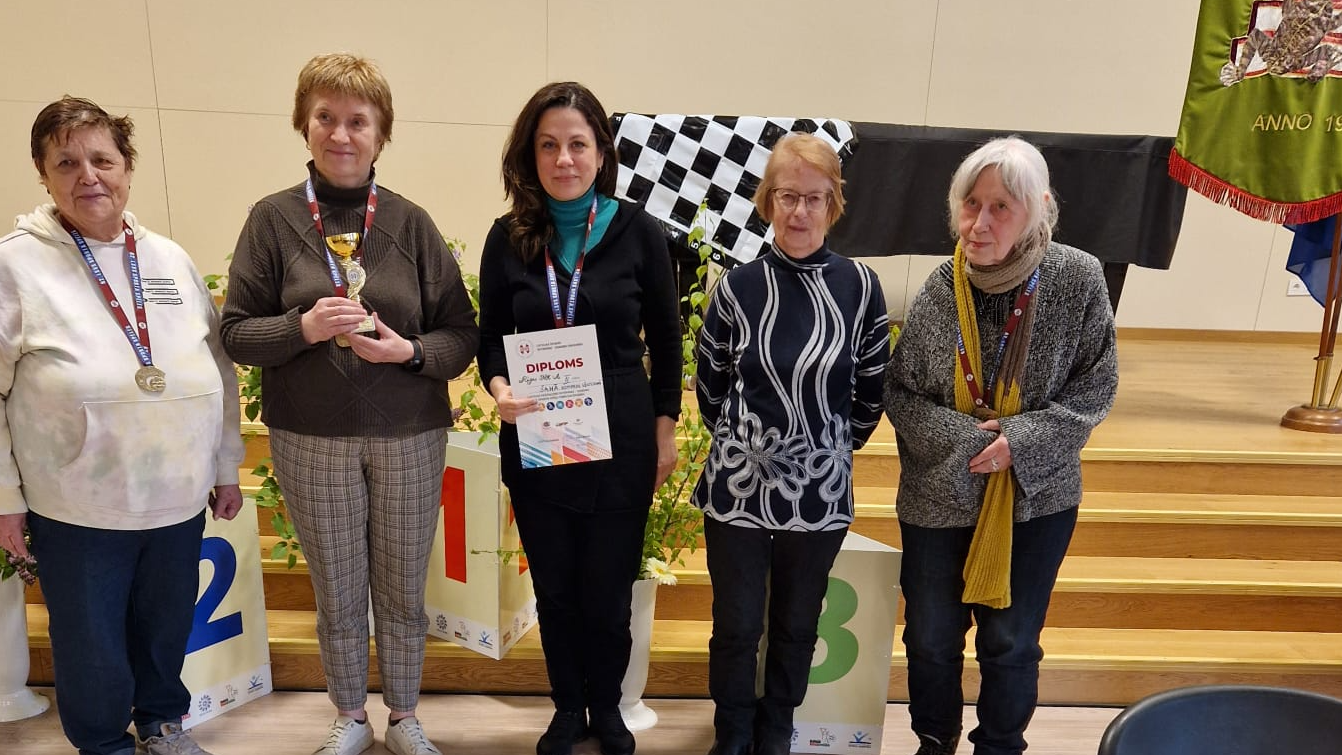 Latvijas Sporta veterānu – senioru savienības 62. sporta spēļu finālsacensības šahā